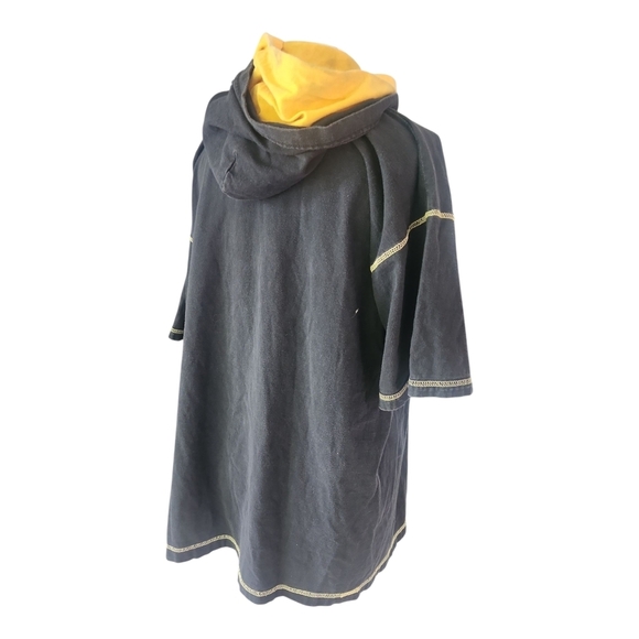 VTG Iowa Hawkeyes Hoodie T-Shirt TNT by Trau & Loevner XL USA Made - Picture 5 of 10